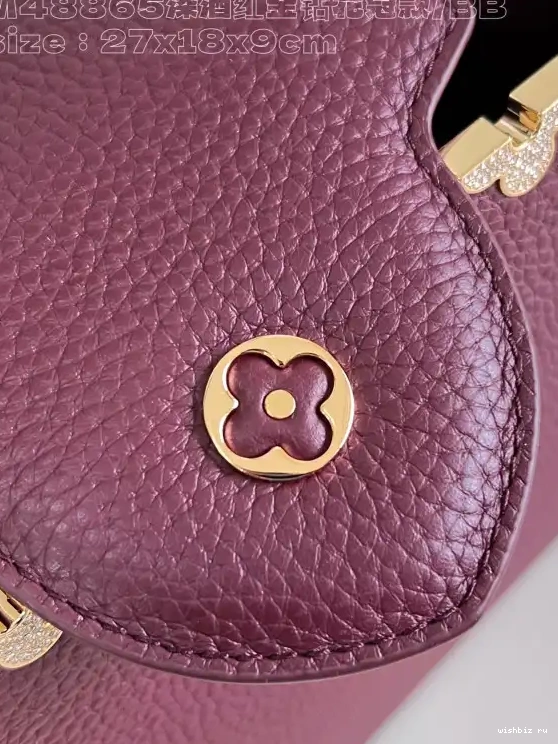 WIS CAPUCINES VUITTON BB-27*18*9CM LOUIS 0331